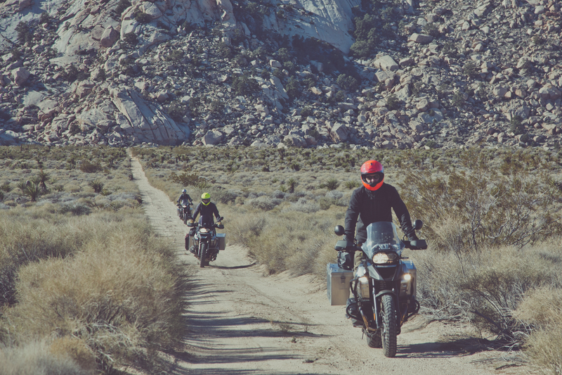Illustration for article titled The Stunning Beauty Of A Winter Motorcycle Trip Into The Mojave Desert